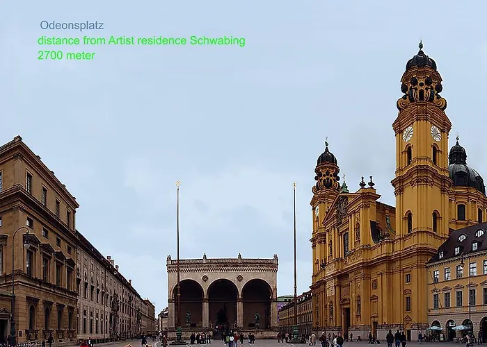 Lägenhet Artist Schwabing *
