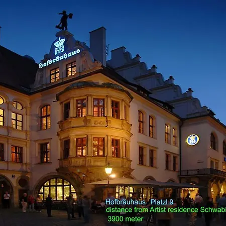 Artist Schwabing Lejlighed München
